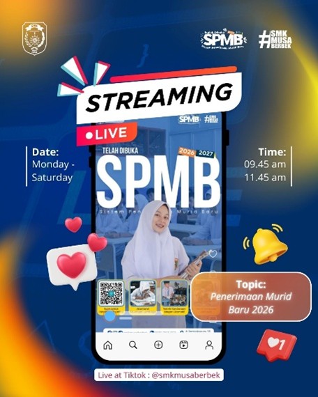 Streaming Live SPMB – Penerimaan Murid Baru 2026